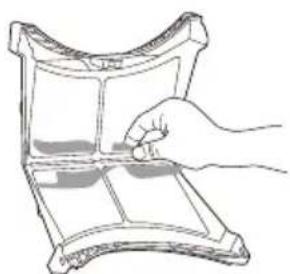 LG RH90V3AV0N - Netegeu el filtre interior - 2