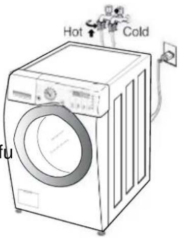 HISENSE WFQE7014EVM - CONNECTER LE VIDANGE TUYAU - 1