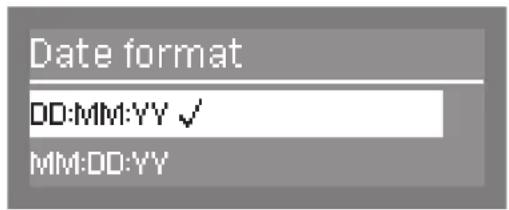 MIELE PG 8057 TD U - Setting the date format - 1