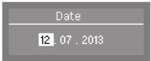 MIELE PG 8057 TD U - Setting the date - 1