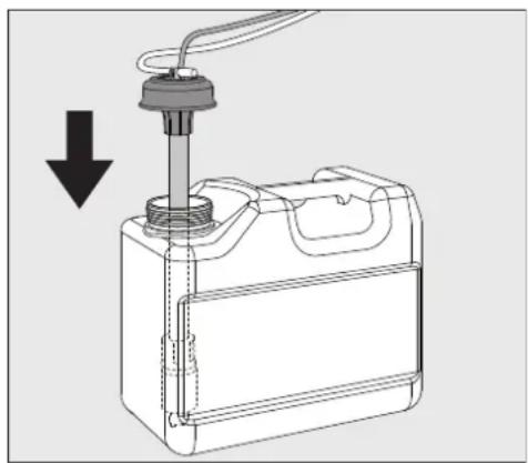 MIELE PG 8057 TD U - Encher ou substituir o reservatório - 2