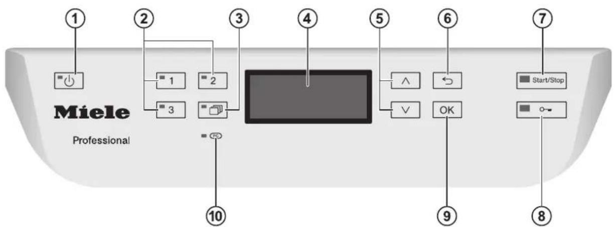 MIELE PG 8099 U - Bandeau de commande - 1
