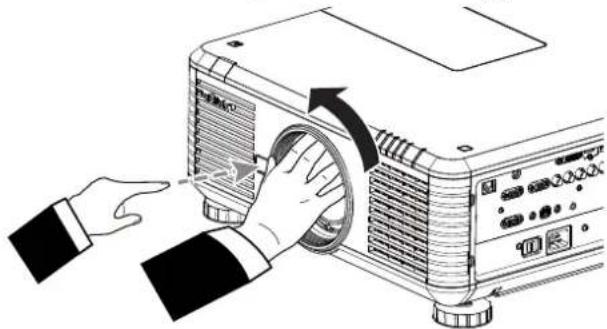 VIVITEK DW6851 - Installation ou retrait de l'objet de projection - 2