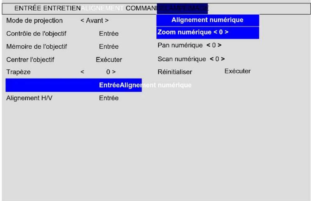 VIVITEK DW6851 - - Alignement numérique - 1