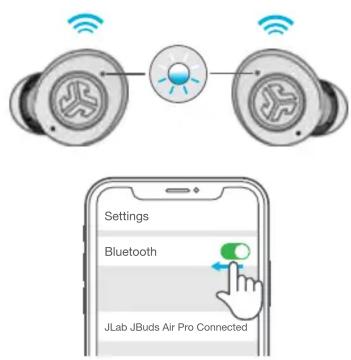 JLab JBuds Air Pro - Multipoint (connector 2 appareils en même temps) - 1