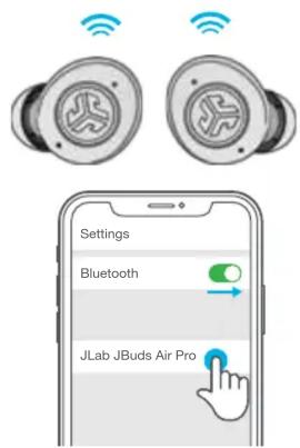 JLab JBuds Air Pro - Multipoint (connector 2 appareils en même temps) - 3