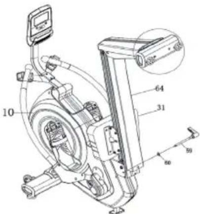 Capital Sports The Skyf - Aluminum rail folding - 2