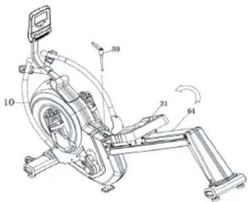 Capital Sports The Skyf - Aluminum rail folding - 1