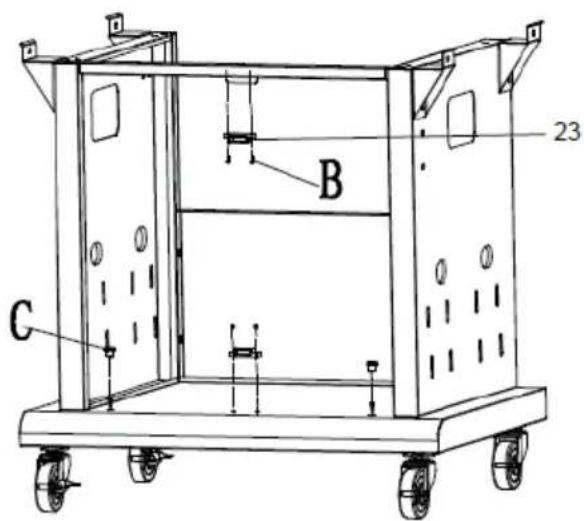 Klarstein Lucifer - TEILELISTE / PARTS LIST - 7