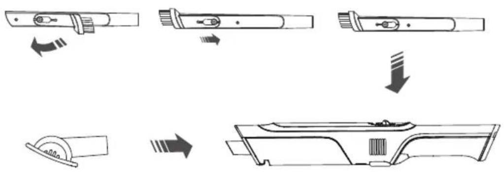 Klarstein Larma - 2-in-1 tool & T brush - 1
