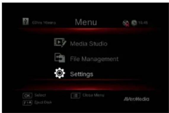AVERMEDIA Pocket Speakerphone Hub AS315 - Menu OSD - 1