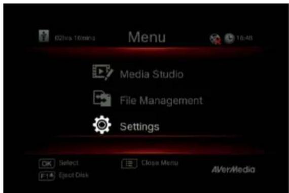 AVERMEDIA Pocket Speakerphone Hub AS315 - OSD Menu - 1