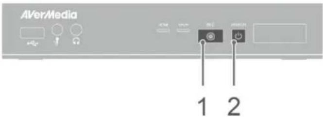 AVERMEDIA Pocket Speakerphone Hub AS315 - Front Panel - 1