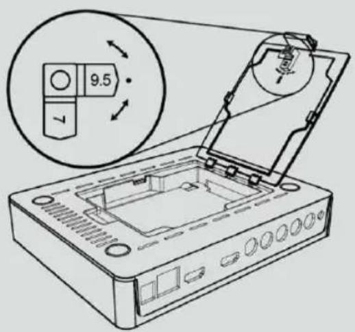 AVERMEDIA Pocket Speakerphone Hub AS315 - Appendix C Measuring Your HDD Height Before Installation - 3
