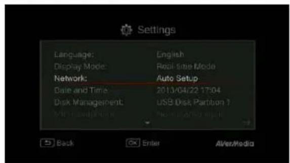 AVERMEDIA Pocket Speakerphone Hub AS315 - Network Settings - 1