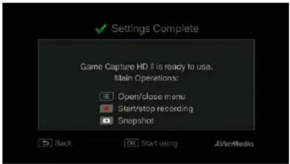 AVERMEDIA Pocket Speakerphone Hub AS315 - Finishing Setup Wizard - 1