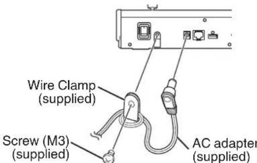 CANON RCIP100 - Installling the Wire Clamp - 1