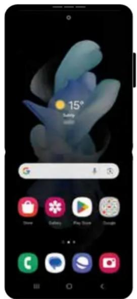 SAMSUNG Galaxy Z Flip 4 - Écran externe et écran principal - 1