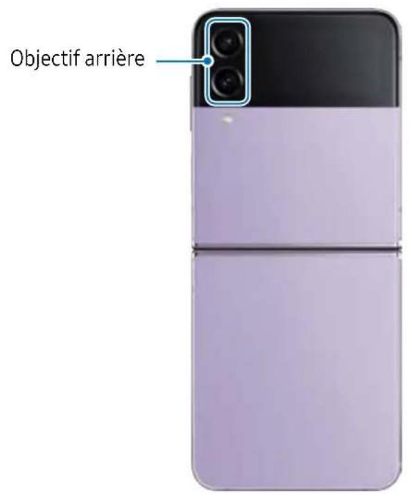 SAMSUNG Galaxy Z Flip 4 - SM-F721W: - 3