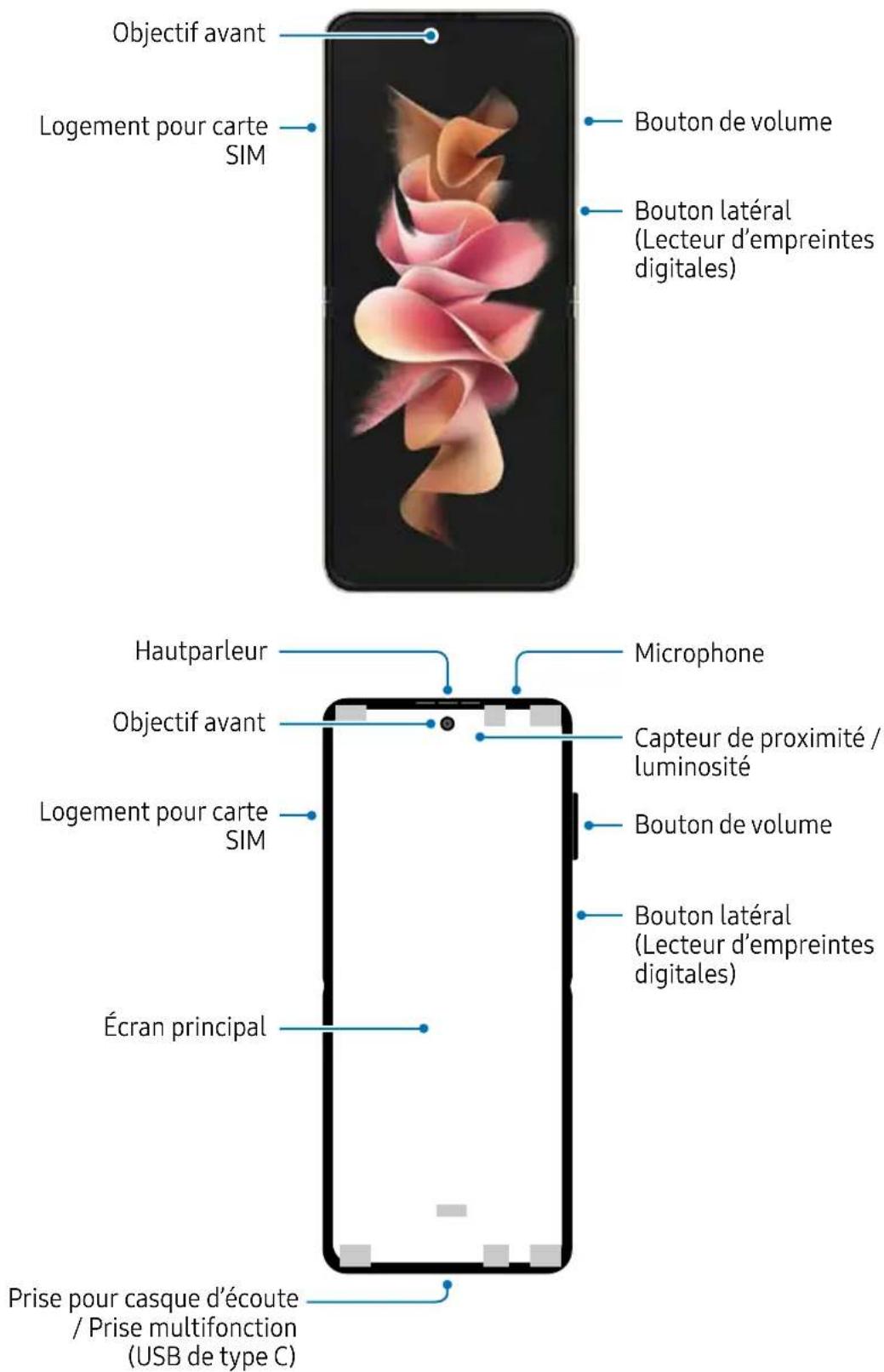 SAMSUNG Galaxy Z Flip 4 - SM-F721W: - 5