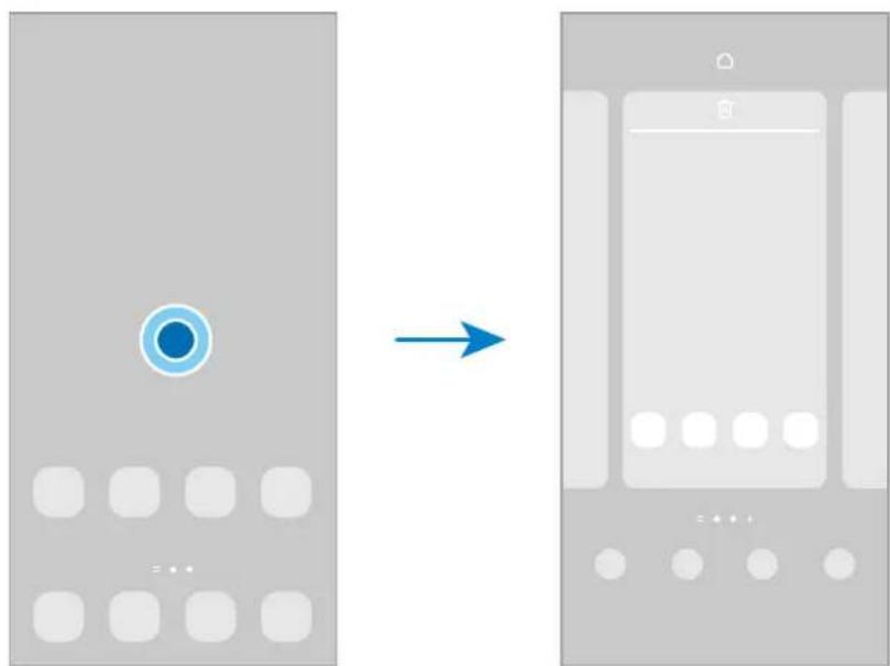 SAMSUNG Galaxy Z Flip 4 - Modifier l'écran d'accueil - 1