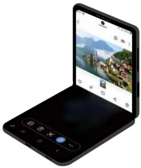 SAMSUNG Galaxy Z Flip 4 - Utiliser le panneau du mode Flex - 2