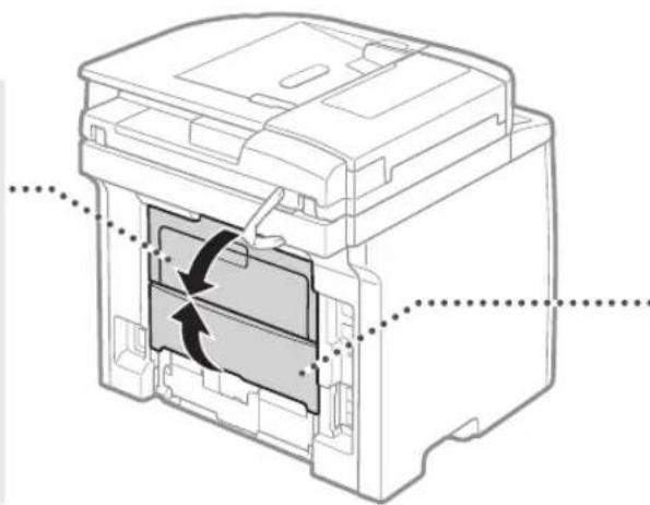 CANON imageCLASS MF414dw - Paper jammed. - 13