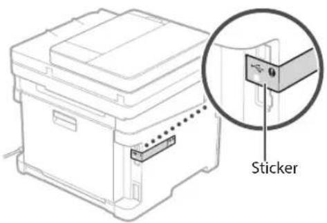 CANON Color imageCLASS MF642Cdw - Before starting the installation - 2