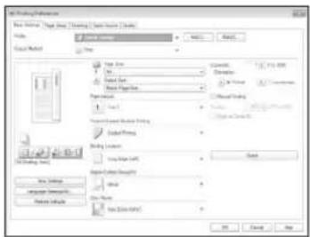 CANON Color imageCLASS MF642Cdw - Useful print settings - 2