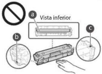 CANON Color imageCLASS MF642Cdw - Manipulación del cartucho de tóner - 2