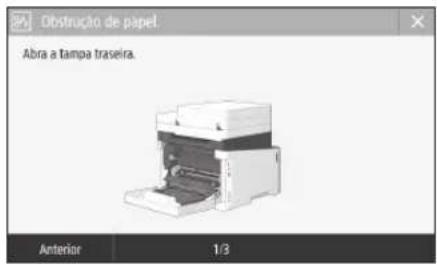 CANON Color imageCLASS MF642Cdw - Ocorreram obstruções de papel - 1