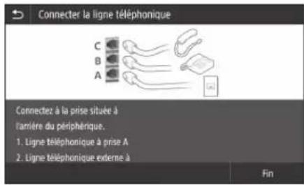 CANON Color imageCLASS MF642Cdw - Avant de commencer la configuration : - 4