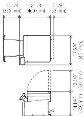 CANON Color imageCLASS MF642Cdw - Installation Requirements - 2
