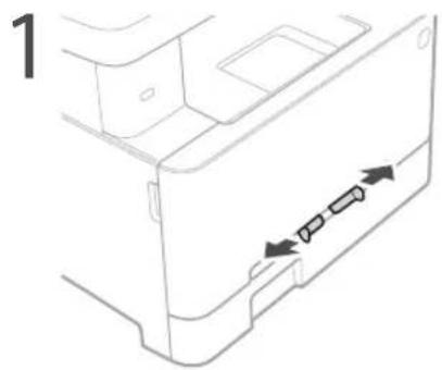 CANON Color imageCLASS MF642Cdw - Chargement dans la fente d'alimentation manuelle - 1