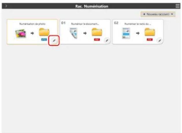 CANON imageFORMULA RS40 - Cliquer du bouton [Numérisation de photo]. - 1