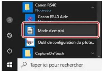 CANON imageFORMULA RS40 - Windows - 1