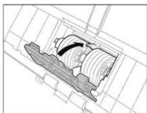 CANON imageFORMULA RS40 - Remplacement du rouleau d'alimentation - 4