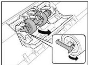CANON imageFORMULA RS40 - Remplacement du rouleau de retardement - 2
