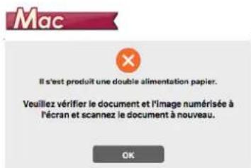 CANON imageFORMULA RS40 - Que faire lorsqu'une double alimentation est détectée - 3
