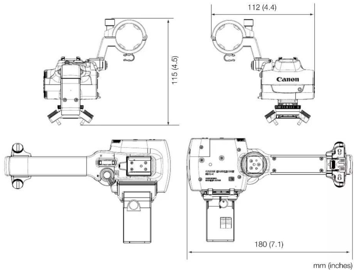 CANON XA65 - ■HDU-1 Detailed Measurements - 1
