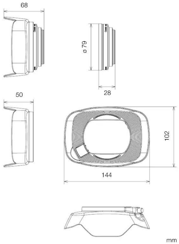 CANON XA65 - Acoplamiento de un accesorio de objetivo de ángulo ancho a la cámara - 2