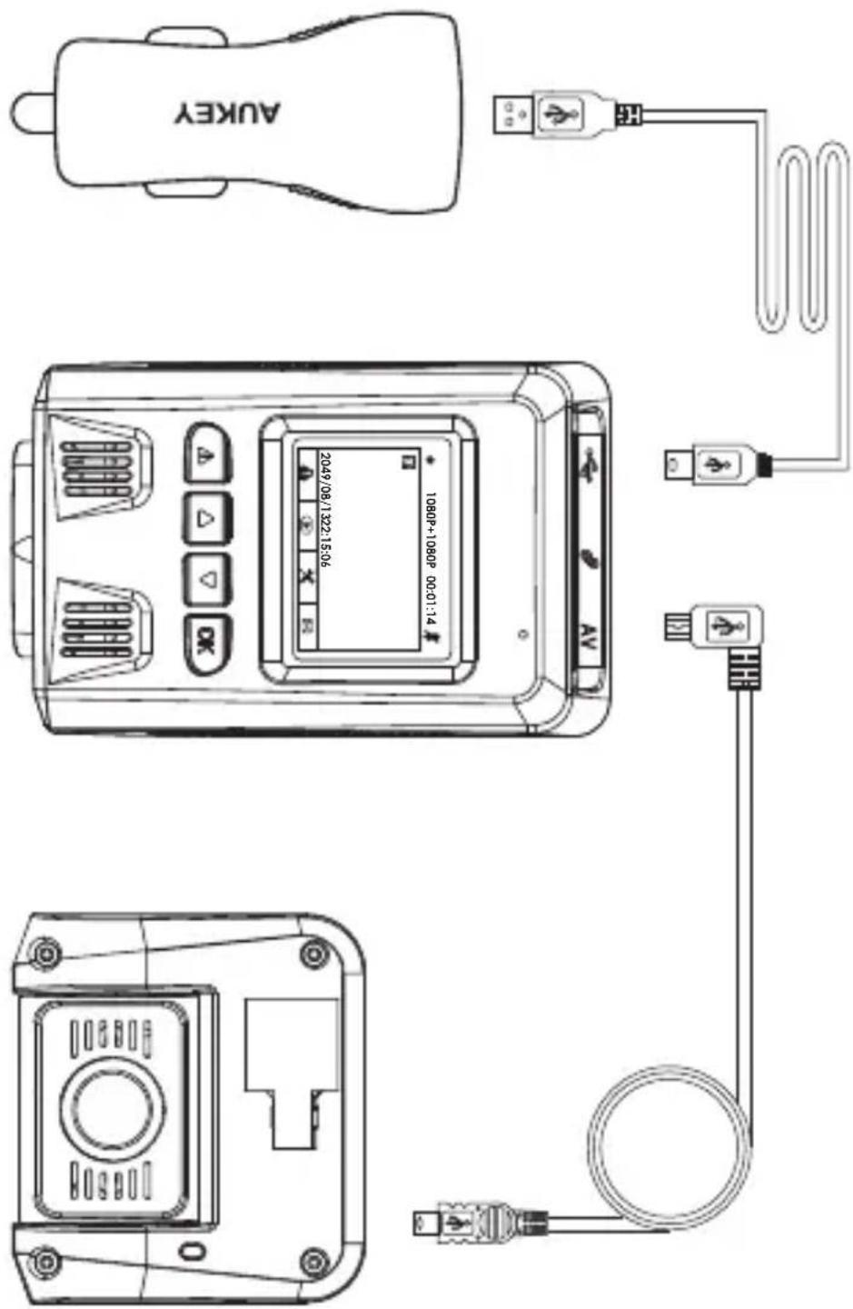 Aukey DR02D - Installazione & Acceso / Spento - 1
