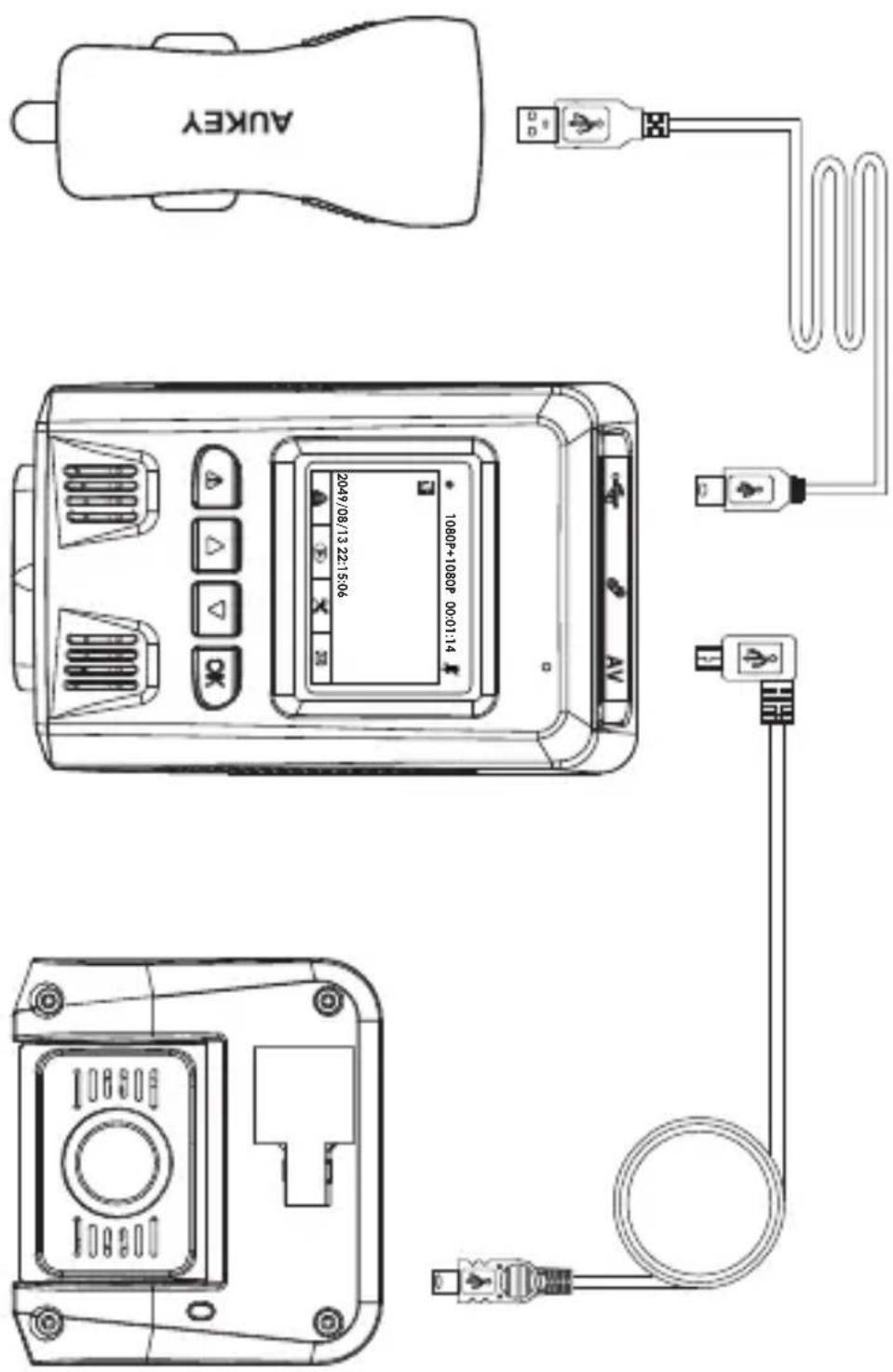 Aukey DR02D - Installation & Ein/Ausschalten - 1