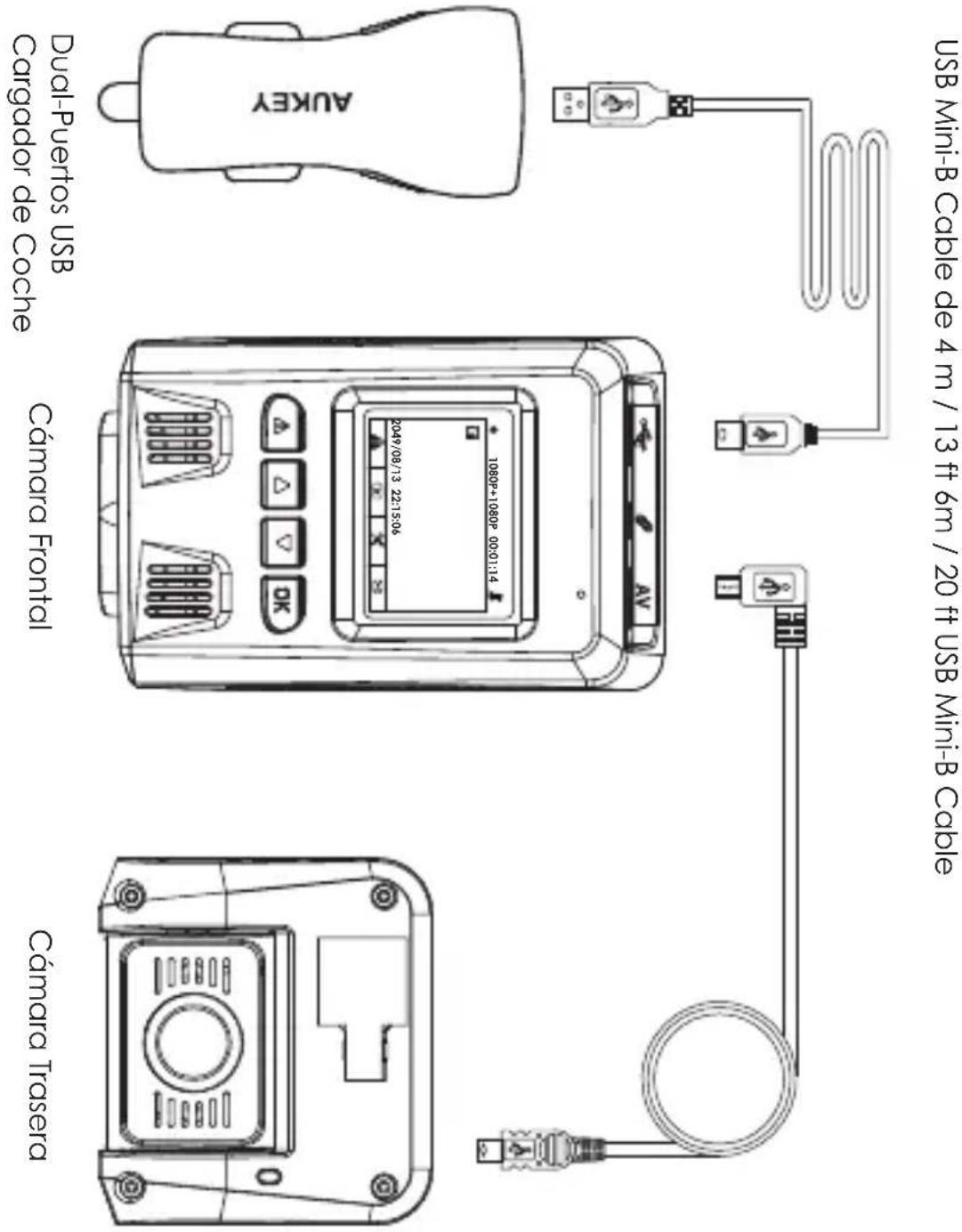 Aukey DR02D - Instalacion & Encendido / Apagado - 1