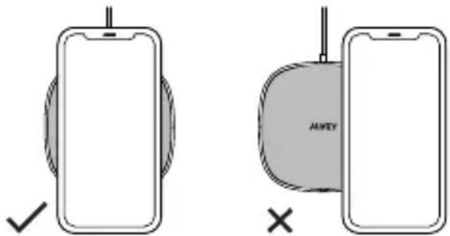 Aukey LCC6 - Carga Fast Charge inalámbrica - 1