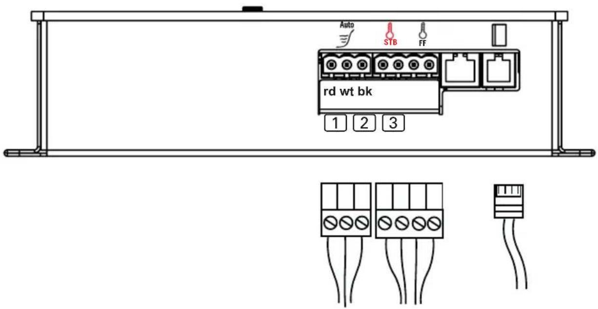 HARVIA infrabox IRBS - Anduri/juhtpaneeli ühendamisala - 1