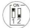 OPTEX SL350QNR - 4 Selecteurs de frequency de CANAL de faisceau (SL-350QFR uniquement) - 2