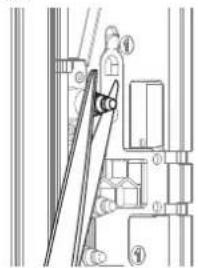 OPTEX SL200QN - Enfiler le câble - 1