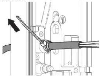 OPTEX SL200QN - Enfiler le câble - 3
