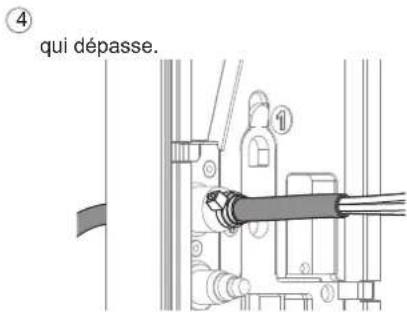 OPTEX SL200QN - Enfiler le câble - 4